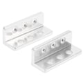 Pikkukuva 2 / 8: 1 pari 3 reikää L-palkki kanava 3103-0003-0032 Robotti osat 12 x 32 mm