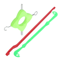 Miniatyrbild 6 av 8: Fiskebete Nål Krok Knot Avdragare Knotbindningsverktyg Set Fiskebetsriggar Verktygssats