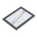 Miniatyrbild 5 av 8: Fotoram Svart Dekorativ Robust Multifunktionell Havsglas Fåglar Tavelram för Sovrum Vardagsrum