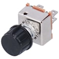 Miniatyrbilde 6 av 8: Universal roterende AC AIR Conditioning 4-trinns viftebryter erstatning for Freightliner INM2G754A