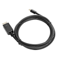 Miniatyrbilde 2 av 8: Mini DP til DP-kabel Svart ABS-plugg for OS X datamaskinnettverkskonverter 4K ved 60Hz 3 meter