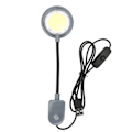 Pikkukuva 1 / 8: LED-akvaariovalaisin, kiinnitettävä, korkea kirkkaus, pehmeä valo, joustava, mini-akvaariovalaisin, makean ja suolaisen veden akvaarioille