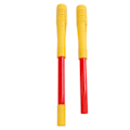 Miniatyrbillede 6 af 8: Børne Bubble Maker Automatisk Dobbelt Hoved Gylden Stick Bubble Legetøj Genopladelig Bærbar Legetøj