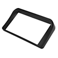 Miniatyrbilde 1 av 8: 2Din Radio Stereo Fascia Ram Dash Trim Erstatning for Land Cruiser 100 LC100 1998-2003