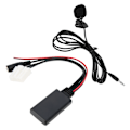 Miniatyrbillede 6 af 8: Mikrofonadapter Aux-lydkabel Bluetooth 5.0 150 cm Længde Udskiftning til Mazda 2/ 3/ 5/ 6