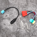 Miniatyrbillede 5 af 8: 20-pin/8-pin Bluetooth 5.0 Lydadapter Radiokontakt Bilstereo Passer til A2 A3 8L 8P TT