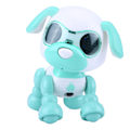 Miniatyrbillede 4 af 8: Robot Hund Kæledyrslegetøj Smart Kids Interaktiv Gående Lyd Hvalp LED-pædagogisk Gave (Grøn)