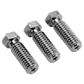 Miniatyrbillede 6 af 8: 3 stk Hærdet stål vulkan dyser høj temperatur 3D-udskrivning Extruder skrivehoved 1,75 mm M61,0 mm