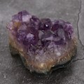 Miniatyrbild 5 av 8: Oregelbunden naturlig ametist Cluster Ornament Art Crafts for Stones Collection Heminredning