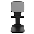 Miniatyrbillede 2 af 8: Justerbar Bordmobiltelefon Tablet Stand Webcast Online Kurser Telefonholder Sort (Zinklegering)