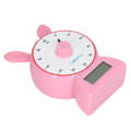 Miniatyrbild 8 av 8: Visual Timer Kids Countdown Matlagning Time Management Timer för hem skolmaterial Study Pink