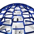Miniatyrbillede 8 af 8: Flyvende Bold Legetøj Farverigt Lys USB Opladning Intelligent Sensor Plast Roterende Flyvende Bold Globe Blå