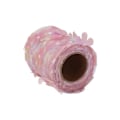 Miniatyrbillede 5 af 8: Tyl Rulle Farverig Gradient Blomst Sløjfe Knude Mesh Stof Rulle DIY Materiale Webbing Rød