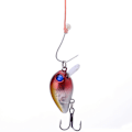 Pikkukuva 7 / 8: 5 kpl 3 cm 3D holografiset silmät Miniuistin Uiva Micro Bass Syötti Crankbait Koukku