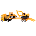 Pikkukuva 7 / 8: 4 kpl setti 1: 64 Alloy Engineering Car Vehicle Playset Set Simulointi Rakennusperävaunu Tyyppi A