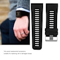 Miniatyrbild 8 av 8: Silica Gel Watch Band Byte av armbandsur, passform för Garmin Vivoactive HR (svart)