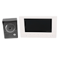 Pikkukuva 3 / 8: Videoovikello 7 tuuman HD Yökuva IP55 vedenkestävä intercom visuaalinen ovikello asunnoille 100‑240V AU-liitäntä
