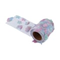 Miniatyrbillede 7 af 8: Tulle Rulle Farverig Gradient Blomst Sløjfe Knude Mesh Stof Rulle DIY Materiale WebbingBlå