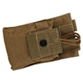 Miniatyrbillede 3 af 8: Multifunktionel Molle Radioholder Holster Walkie Talkie Taske Pose til To-vejs Radio (Tan)