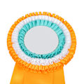 Miniatyrbild 7 av 8: Generös Rosettband-Märkesnål Vinnare Medalj Klass Trofé Utmärkelse Gul