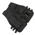 Miniatyrbilde 6 av 8: Nylon CS Game Molle Plate Carrier Body Armor Vest for barn (svart)