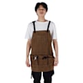 Miniatyrbilde 7 av 8: Hage MultiPocket Forkle Canvas Elektriker Vedlikehold Forkle Jernvare Montering Verktøy Oppbevaring