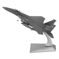 Miniatyrbillede 4 af 8: 1:100 Jagerflymodel Højsimuleret Legeringsplanmodel til Samling Dekoration