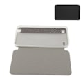 Miniatyrbilde 8 av 8: Tablett PC Stativdeksel P80/P80H/P80X Forretningsbeskyttende etui TPU+PU Anti Fall Soft Shell (Svart)