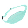 Miniatyrbild 3 av 8: Beach Mesh Fanny Pack Andas vattentätt justerbart bälte Portabelt lätt utomhussport midjepaket för resor Ljusblått