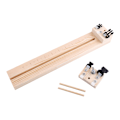 Pikkukuva 3 / 8: DIY Puu Paracord Jig Rannekeentekijä Ranneke Neulontatyökalu