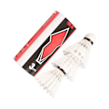 Miniatyrbilde 3 av 8: Badmintonracket Jernlegering Lettvektsbadmintonracket med 3 baller for nybegynnere Studenttrening Gul