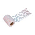 Miniatyrbillede 2 af 8: Blomster Tyl Ruller 10cm 10yd Premium Polyester Fleksibel Bred Anvendelse Udsøgte Glitrende Tyl Ruller Gradient Pink Blå