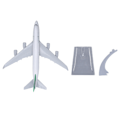 Miniatyrbild 1 av 8: Flygplansmodell Högsimulering Legering Flygplansmodell Leksak med stativ för samlingsdekoration