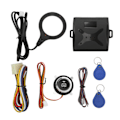 Miniatyrbild 5 av 8: Bil Push-to-Start tändsats Smart Engine Start Stop Button Keyless Go System Universal för 12V-fordon