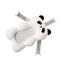 Miniatyrbild 3 av 8: Upphängningsdyna för babybad Nyfödd spädbarnssäker halkfri kudde Universal tvätttillbehör Vit panda