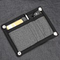 Miniatyrbild 5 av 8: Bärbar EDC-väska Lättviktig Kompakt Vikbar Snygg Förvaringskortfodral EDC-Pung för Dagligt Bärning Mörkgrå