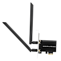 Miniatyrbild 3 av 8: Desktop WLan-adapter Dual Band nätverkskort Datorkringutrustning Wi-Fi 6（802.11ax）AX3000
