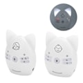 Pikkukuva 7 / 8: Langaton ääni-vauvanvalvoja Two Way Talk Baby Monitor yövalolla ja musiikilla (100-240V)(US-pistoke)