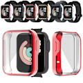 Miniatyrbilde 7 av 8: Skjermbeskytteretui Full Dekning Beskyttende TPU Deksel Etui Riperesistent Belegg Bumper Shell Beskytter for Mi Watch Lite for Redmi Watch