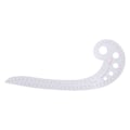 Miniatyrbild 8 av 8: Komma Linjal Multifunktionell Graderingslinjal 6‑Ords Skärverktyg Böjd Linjal för Klädtillverkning