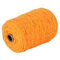 Miniatyrbild 5 av 8: Tuftgarn Orange 400m Lång 0,5cm Bred Krympresistent Bomull Polyester Mattstickgarn för Hantverk DIY Vävning