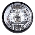 Miniatyrbillede 3 af 8: Motorcykel Forlygte Universal Robust LED 7 Tommer Forlygte Pære Dag Eller Nat Lysende Forlygte