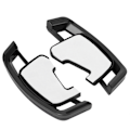 Miniatyrbild 3 av 8: Par Paddle Shifter-förlängningar Rattväxelskydd Passar för MK7 MK7.5 R 2013‑2020 Svart
