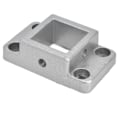 Miniatyrbilde 5 av 8: Aluminiumprofiler fast base 3030 dobbeltrettet hjørnekvadratkobling for flensbaser