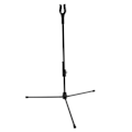 Miniatyrbillede 6 af 8: Recurve bueholder Justerbar glasfiberstang Buejagt Bueholder Ultralet bærbar bueholder til udendørs jagt Sort