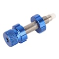 Miniatyrbillede 6 af 8: Bueskyddepude Kolv Universal Aluminiumlegering Fjederbelastet Recurve Bue Tilbehør Blå