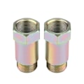 Miniatyrbilde 1 av 8: 2 stk 45 mm M18*1.5 O2 Oksygen Sensor Extender Forlenger Spacer Plugger Adapter Gul