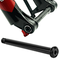 Miniatyrbillede 2 af 8: Letvægts Sort Cykel Forgaffel Stang i Aluminium Legering til FOX SC32 34 36 Serie