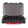 Miniatyrbilde 2 av 8: Multifunksjonell PVC Dobbeltlags Lokkeboks Oppbevaringsboks Fiskeutstyr GrayLure Box