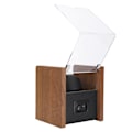Miniatyrbild 8 av 8: Klockuppdragare Enkel Mekanisk Automatisk Elektrisk Transparent Valnöt Rotationsläge 100-240V (1 0 EU-kontakt)